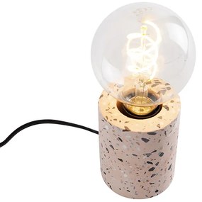 Дизайнерска настолна лампа розов гранит - Baranda