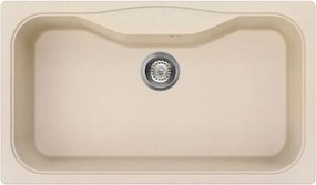 Кухненска мивка Smeg LSEG860AV2, 86 см, Материал против надраскване, Лесен за почистване, Бежов