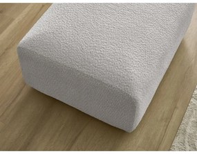 Светлосива табуретка от букле Tina – Bobochic Paris