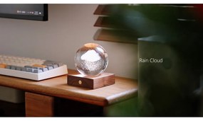 Тъмнокафява светлинна декорация с USB Amber – Gingko