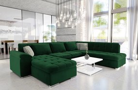 Ъглов диван Niko Bis-Left-Green