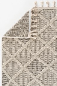Килим Bukle 1411 - Cream, цвят Кремав, 80 x 300 см