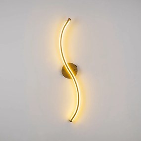 LED стенна лампа в златист цвят Yilan – Opviq lights