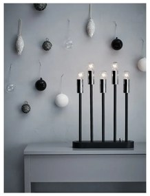 Черна коледна светлинна украса Buster – Markslöjd