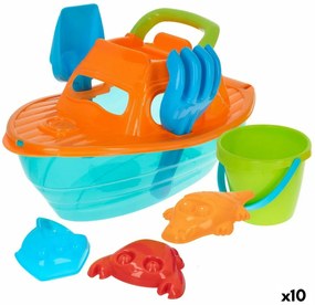 Комплект плажни играчки Colorbaby полипропилен (10 броя)