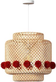 Atmosphera - Висяща лампа на кабел LIBY 1xE27/25W/230V бамбук