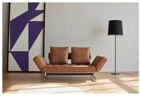 Кафява лежанка Faunal Brown Ghia Chrome - Innovation