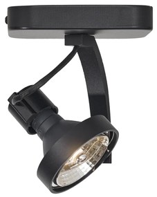 Дизайнерски плафон черен GU10 70мм въртящ се и накланящ се - Vo