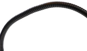 Интелигентна подова лампа черна със злато с Wi-Fi A60 и E14 - Retro