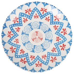 Сет японска десертна чиния LA MEDITERRANEA Kait, 20 cm, Порцелан, 6бр