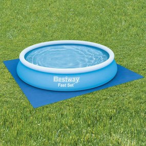 92093 Bestway Подложка за наземни басейни Flowclear, 396x396 см
