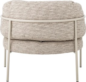 Сиво-бежово кресло Karel – Bloomingville