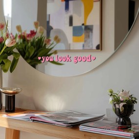 Стикер за огледало S12 – You look good 34x4