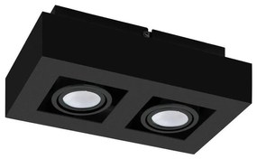 Eglo 31063 - LED спот MENDOZA 2xLED/4,7W/230V 3000K черен