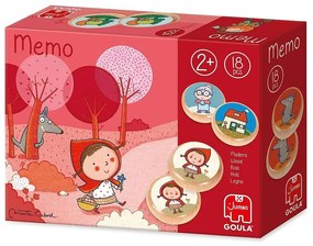 Goula - Дървена мемо игра, Червената шапчица