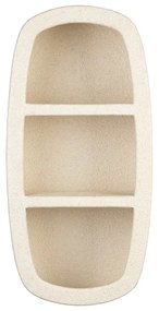 Кремав стенен рафт на няколко нива 23 cm Veda – Dutchbone