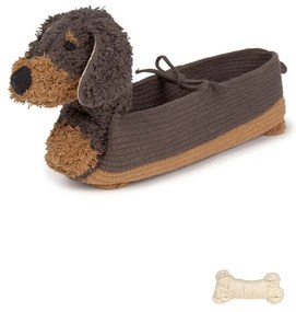 Тъмнокафява текстилна детска кошница за играчки 59x16x23 cm Sparky – Lorena Canals