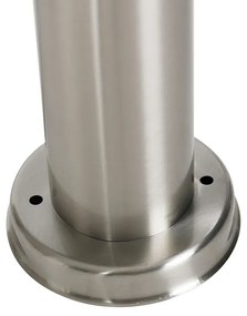 Модерна външна лампа на стълб стомана 45 см IP44 - Rox