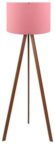 Подова лампа AYD 1xE27/40W/230V розова/кафява