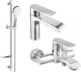 Mexen Pecos DF05 комплект за вана, хром - 72703DF05-00