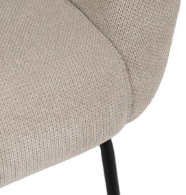 Бежово шенилово кресло Classic – Ixia