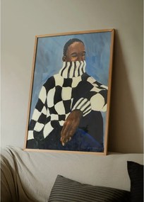 Постер 50x70 cm Check – Hanna Peterson – The Poster Club