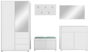 Мебели за антре Gesita V-Leuko-Fustiki