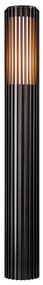 Nordlux - Екстериорна лампа ALUDRA 1xE27/15W/230V IP44 черен 95,4 см