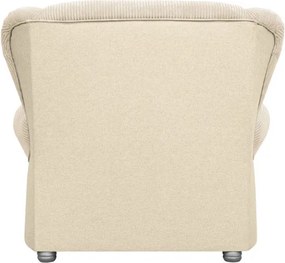 Бежов шезлонг от рипсено кадифе Lord – Ropez