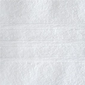 Бяла памучна хавлиена кърпа от тери 90x140 cm Zero Twist – Catherine Lansfield