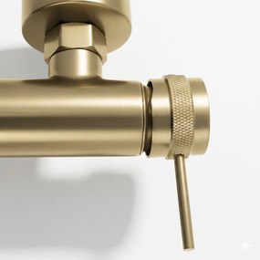 Смесител за вана Rea Lungo Grip Brush Gold