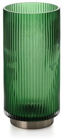 Зелена стъклена ваза (височина 25,5 cm) Gallo – AmeliaHome