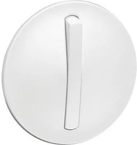 Legrand Лицев панел за ключ Slim цвят бял Celiane  - 065001