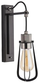 Endon 80950 - Аплик URBAN 1xE27/6W/230V черен