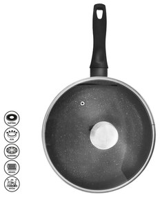 Алуминиева тенджера с капак ø 28 cm Grande - Orion