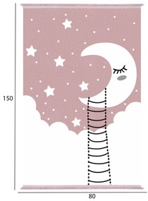 Детски килим 80х150 - HM7678.18 Луна