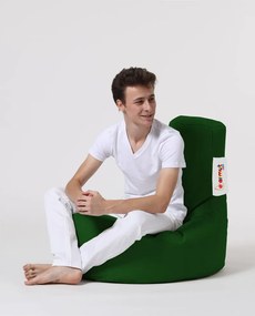 Тъмнозелен пуф Lina - Floriane Garden