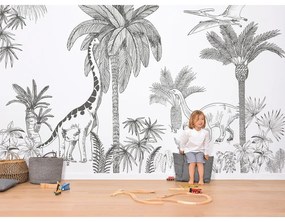 Детски тапет 400 cm x 248 cm Jurassic Period - Lilipinso