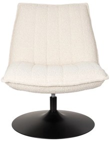 Бял стол от плат букле Jax - White Label