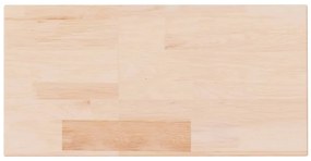 342934 vidaXL Дъска за рафт, 40x20x2,5 см, необработен масивен дъб