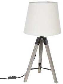 Настолна лампа atmosphera Runo Tripod, 58 cm - Черен