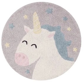 Памучен ръчно изработен детски килим подходящ за пране ø100 cm Believe in Yourself – Lorena Canals