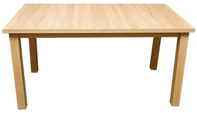 Разтегателна трапезна маса LIAM дъб сонома