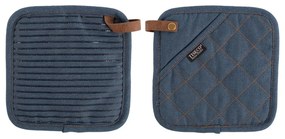 Ръкавици за фурна в комплект от 2 бр. Indigo – Tiseco Home Studio