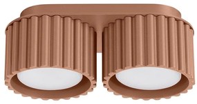 Sollux  SL.1808 - Точково осветително тяло AURA 2xGX53/10W/230V кафяво