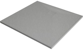 Mexen Bert квадратен поддушник SMC 90 x 90 см, сив - 4K619090