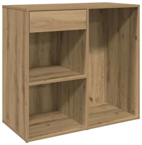 857030 vidaXL Козметичен шкаф, дъб артизан, 80x40x75 см, инженерно дърво