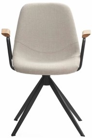 Бежови трапезни столове в комплект от 2 бр. Tali – Marckeric