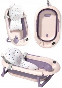 Сгъваема бебешка вана VAIANA PREMIUM с възглавница - повече цветове Бежово