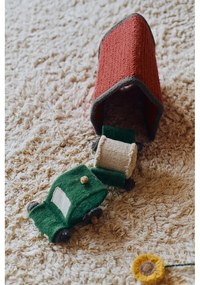 Бежово памучно детско килимче за игра 120x170 cm Farm Fields – Lorena Canals